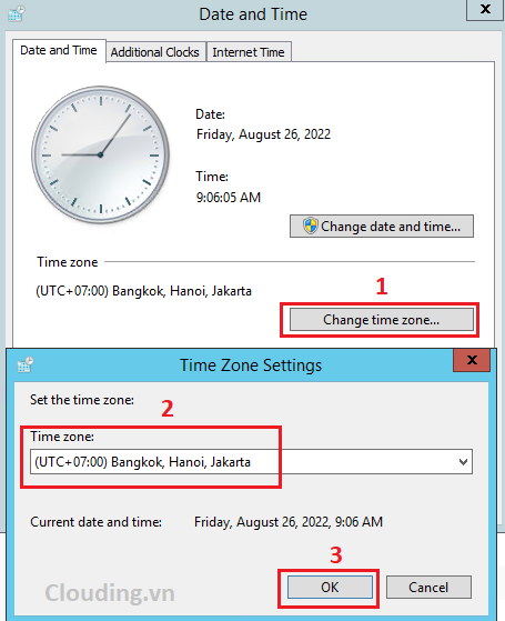 Update Time Zone của VPS về đúng với địa chỉ vị trí IP