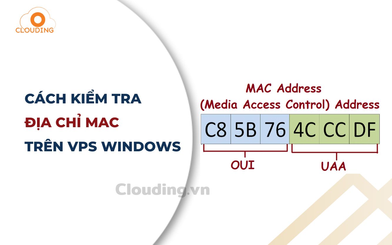 Cách kiểm tra địa chỉ MAC trên VPS Windows chính xác nhất