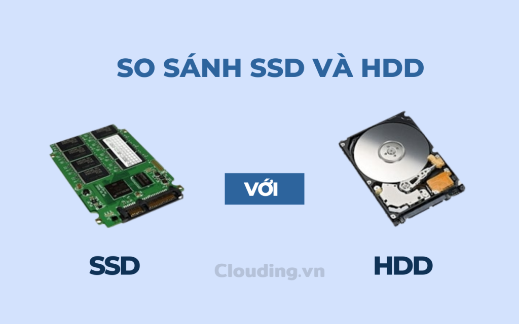 So sánh SSD và HDD về giá thành