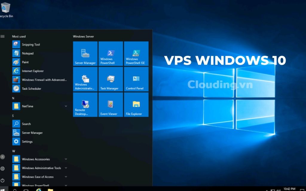 VPS Windows 10 có nhiều ưu điểm như tốc độ cài đặt và khởi động nhanh, phù hợp với nhiều ứng dụng