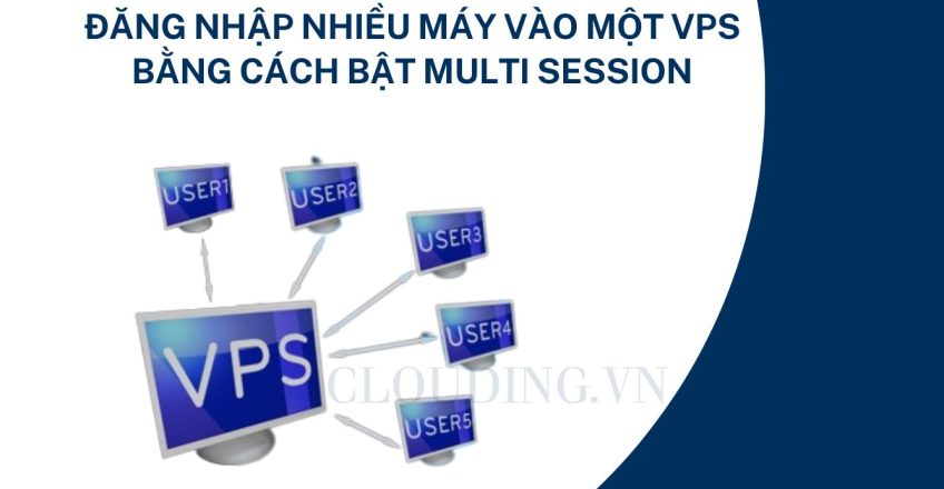 Đăng nhập nhiều máy vào một VPS bằng cách bật Multi Session