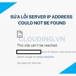 Sửa lỗi Server IP address could not be found