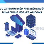 Ưu và nhược điểm khi nhiều người dùng chung một VPS Windows