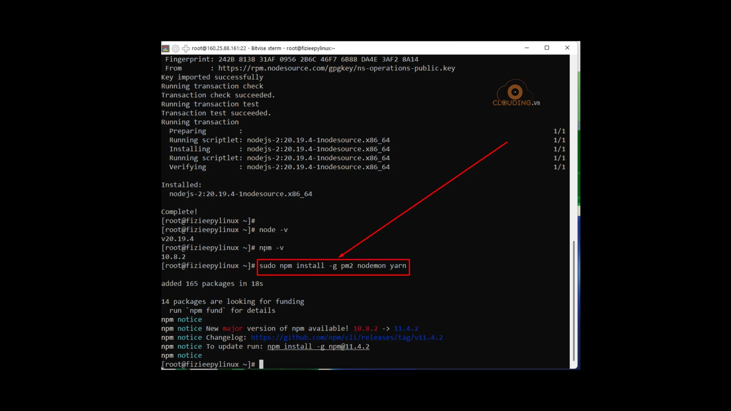 Cấu hình môi trường phát triển Node.js