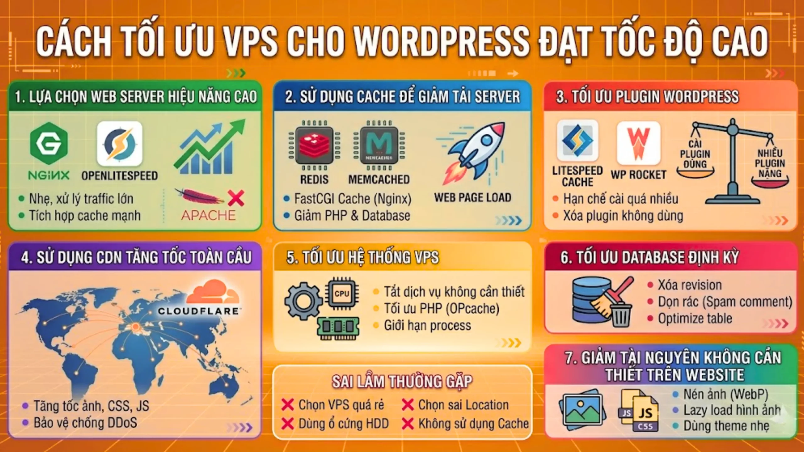 Tối ưu VPS cho WordPress