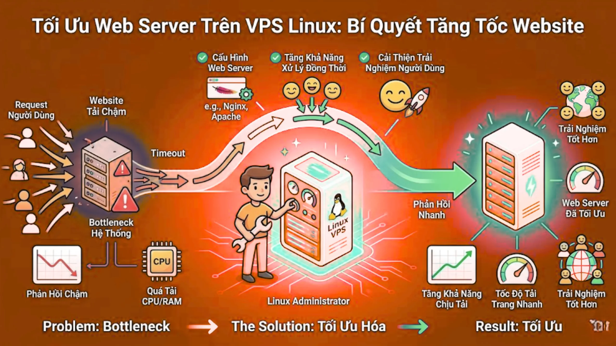 Tối Ưu Web Server Trên VPS Linux