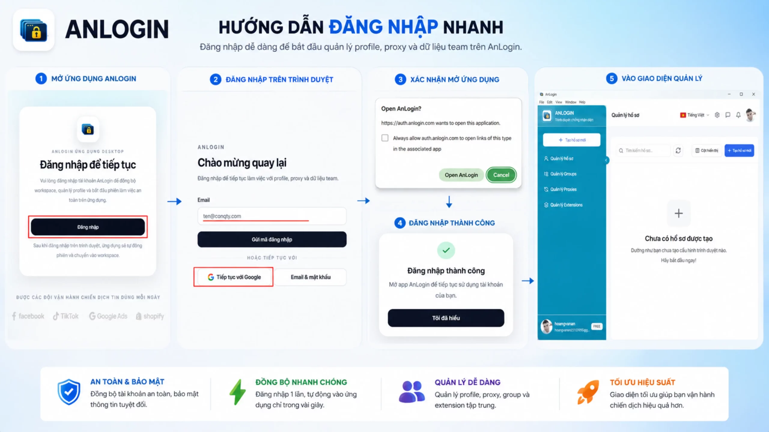 Đăng ký hoặc đăng nhập tài khoản