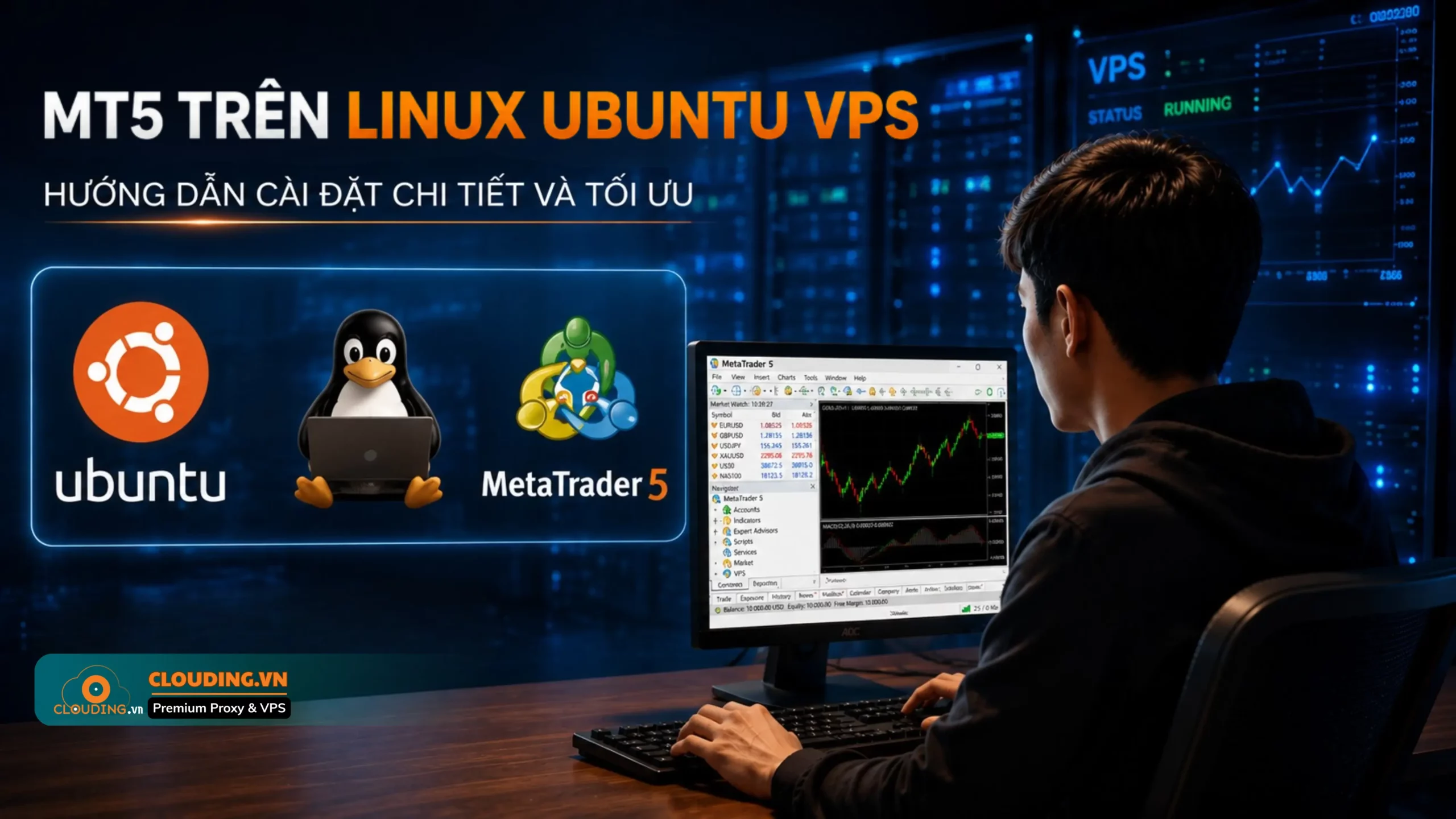 MT5 trên Linux Ubuntu VPS