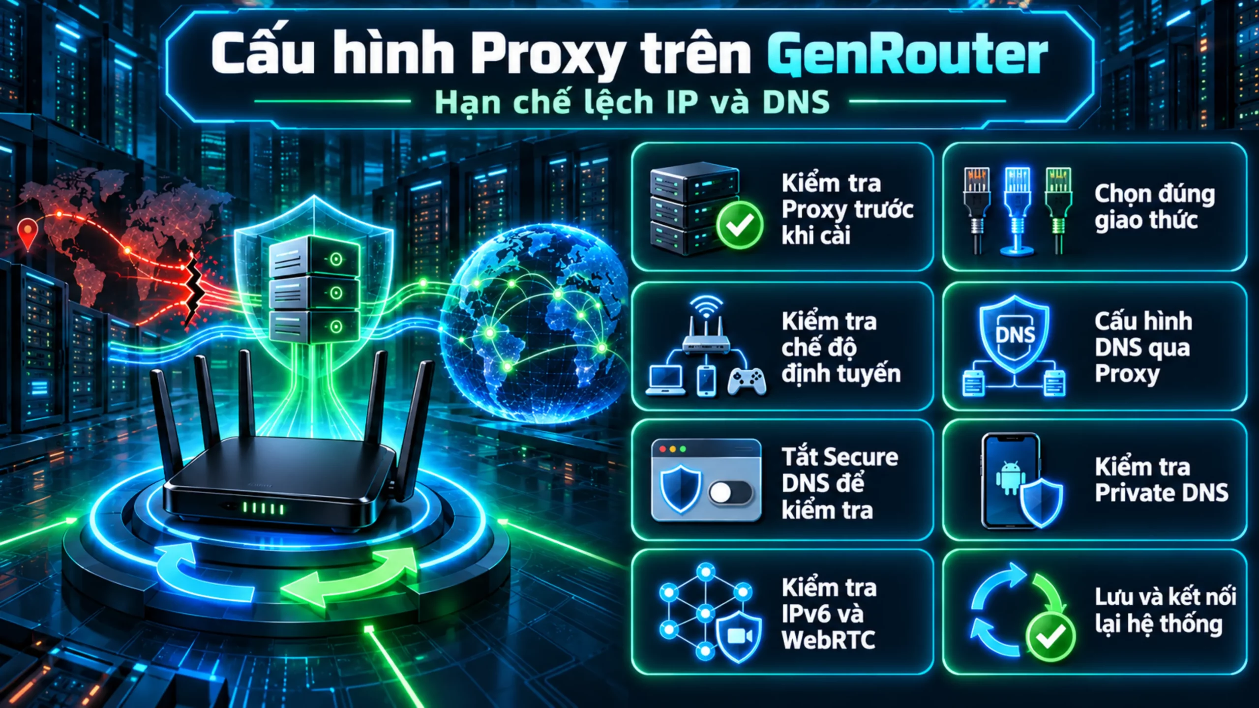 Cách cấu hình Proxy trên GenRouter