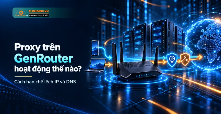 Proxy trên GenRouterProxy trên GenRouter