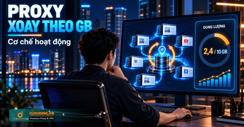 Proxy xoay theo GB